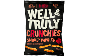 Well & Truly Crunchies - Smokey Paprika - 10x30g