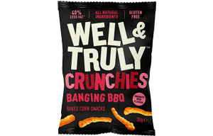 Well & Truly Crunchies - Banging BBQ - 10x30g