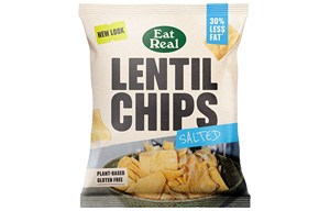 Eat Real - Vending - Lentil Chips - Sea Salt - 24x18g