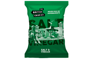 British Crisps - Salt & Vinegar - 36x40g