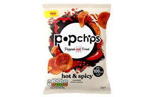 Popchips- Hot & Spicy - 24x23g