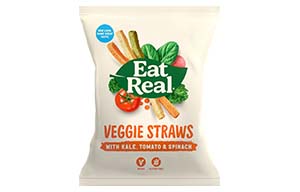 Eat Real - Veggie Straws With Kale - 12x45g