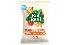 Eat Real - Vending - Veggie Straws - 24x22G