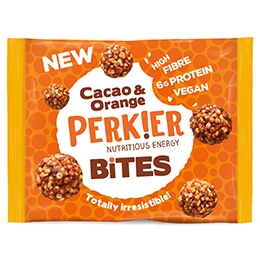 Perkier Bites - Cacao & Orange - 18x35g