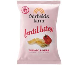 Fairfields - Lentil Bites - Tomato & Herb - 18x20g