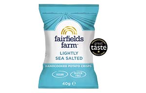 Fairfields Crisps - Lightly Sea Salted - 36x40g
