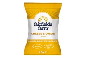 Fairfields Crisps - Cheese & Onion - 36x40g