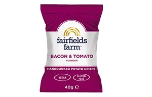 Fairfields Crisps - Bacon & Tomato - 36x40g
