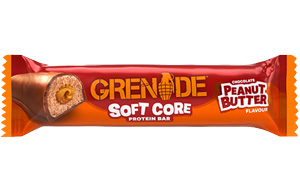 Grenade - High Protein, Low Sugar - Soft Core - Chocolate Peanut Butter - 12x50g