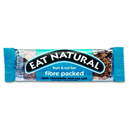 Eat Natural - Fibre Packed - Dark Chocolate & Sea Salt - 12x45g