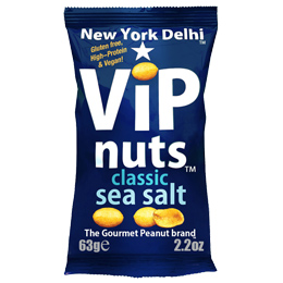 Vip Nuts - Classic Sea Salt (Peanuts) - 12x63g