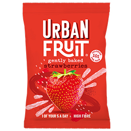 Urban Fruit - Gently Baked Strawberry - 14x35g