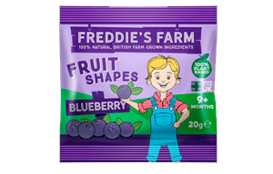 Freddies Farm - Fruit Shapes Blueberry - 16x20g
