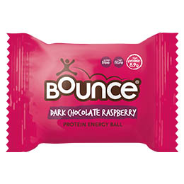 Bounce Balls - Dark Chocolate Raspberry - 12x40g