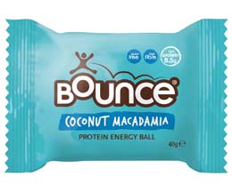 Bounce Balls - Coconut & Macadamia Ball - 12x40g