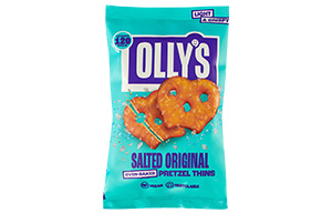 Olly's Pretzel Thins - Original Salted - 10x35g