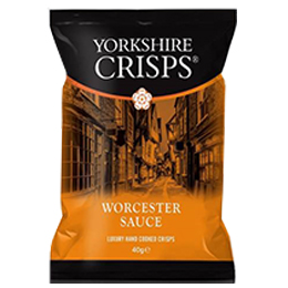 Yorkshire Crisp - Worcester Sauce - 24x40g