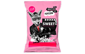 British Popcorn - Sweet - 24x30g