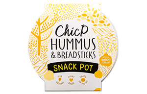 ChicP - Hummus & Breadstick Snack Packs - 36x70g