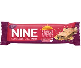 Nine Breakfast - Peanut & Raisin - 16x50g