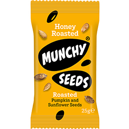 Munchy Seeds - Honey Roasted - 12x25g