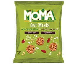 Moma - Oat Minis - Almond Butter & Salted Caramel - 14x28G