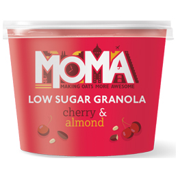 Moma Granola Pot - Cherry & Almond - 12x50g