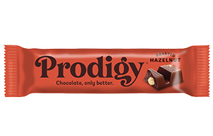 Prodigy - Roasted Hazelnut Chocolate Bar - 15x35g