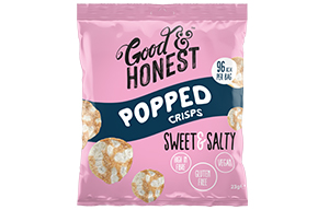 Good & Honest - Popped Chips - Sweet & Salty - 24x23g