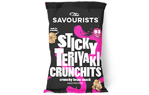The Savourists - Crunchits - Sticky Teriyaki - 12x25g