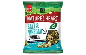 Natures Heart - Crunch Salt & Vinegar - 12x50g