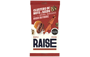 Raise Snacks - Maple Pecan - 12x35g