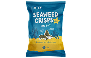 Emily - Seaweed Crisps - Salt - 12x18g