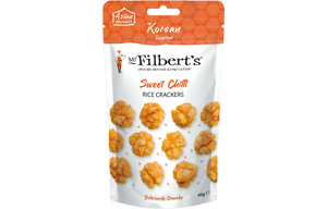 Filberts - Korean Chilli Rice Cracker Bites - 16x40g