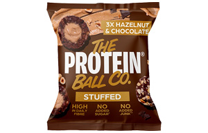 The Protein Ball Co - Stuffed - Hazelnut & Chocolate - 10x36g