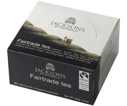 Jacksons Of Piccadilly Enveloped - Fairtrade Black Tea - 6x50