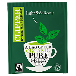 Clipper Enveloped - 25 - F/T Organic Pure Green Tea - 6x25