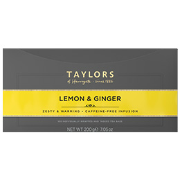 Taylors Tea - Lemon & Ginger (Bags) - 1x100