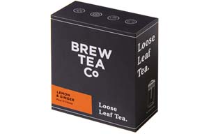 Brew Tea Loose Leaf - Lemon & Ginger - 1x500g