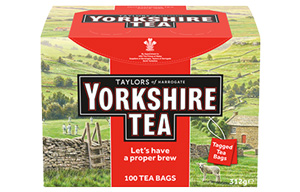 Yorkshire Tea St/Tag (Bags) - Single Box - 1x100