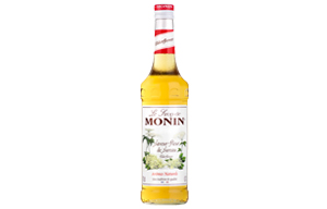 Monin - Glass - Elderflower Syrup - 1x700ml