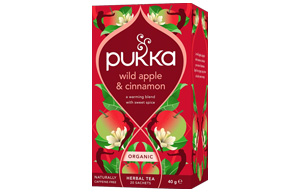 Pukka Tea Enveloped - Wild Apple & Cinnamon - 4x20