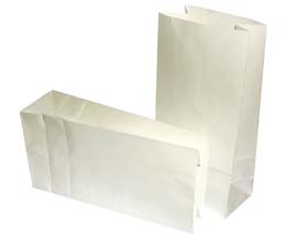 White Block Bag - 110x60x183 - Qty 100
